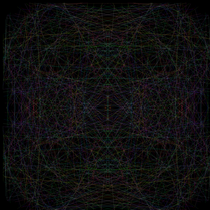 LINES OF JOY #25 static NFT preview