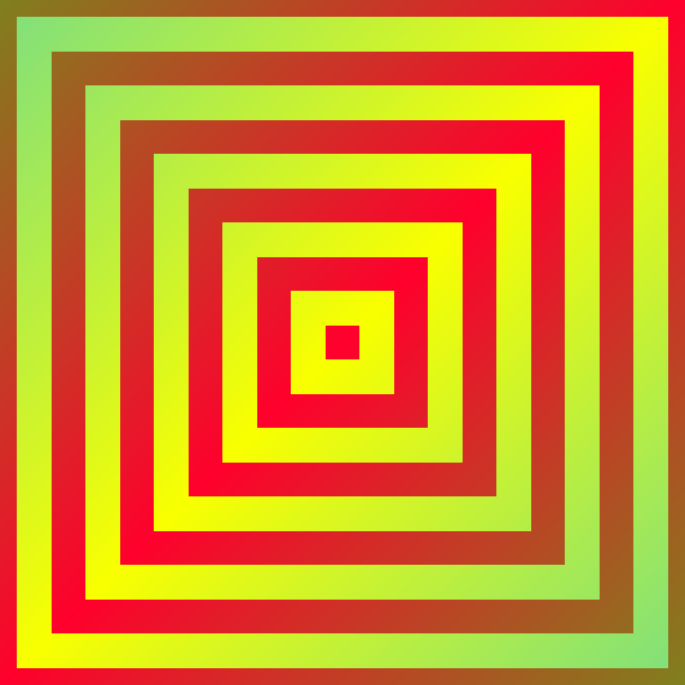Gradient shapes #135 static NFT preview