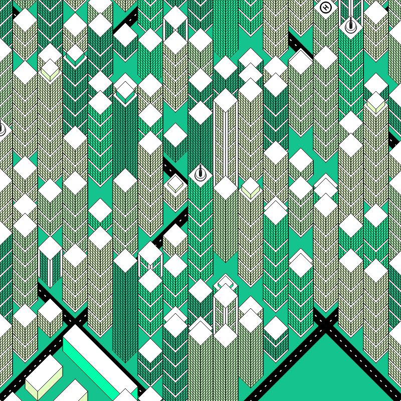 A City from Above #109 static token preview