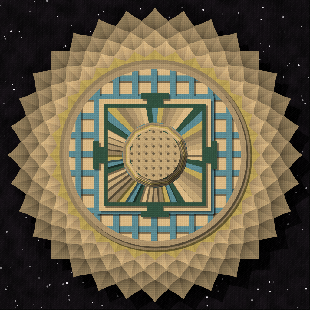 Paper Mandala #209 static token preview