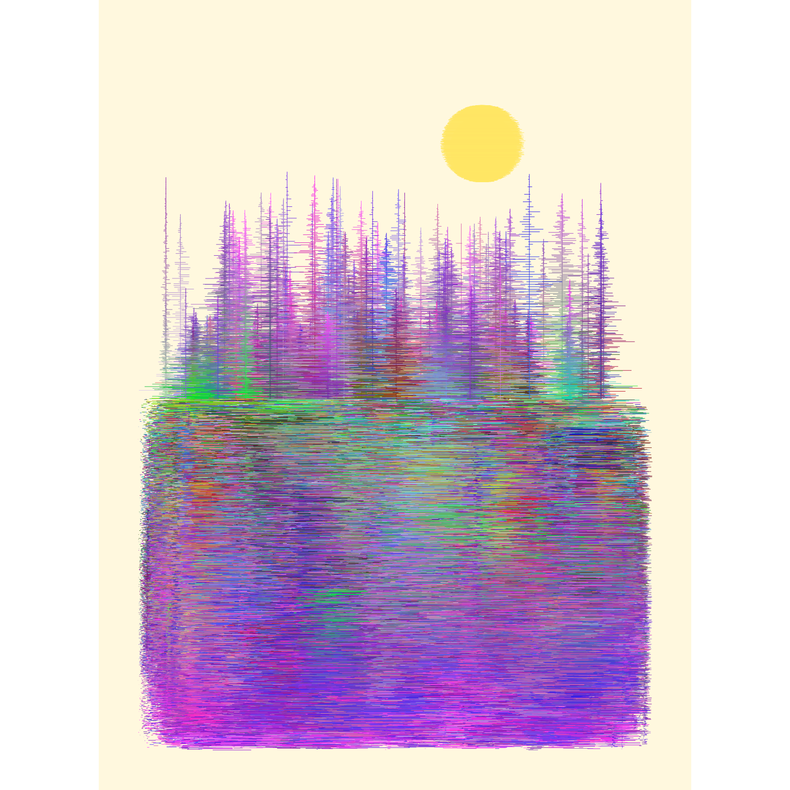 Gradient Lake #256 static token preview