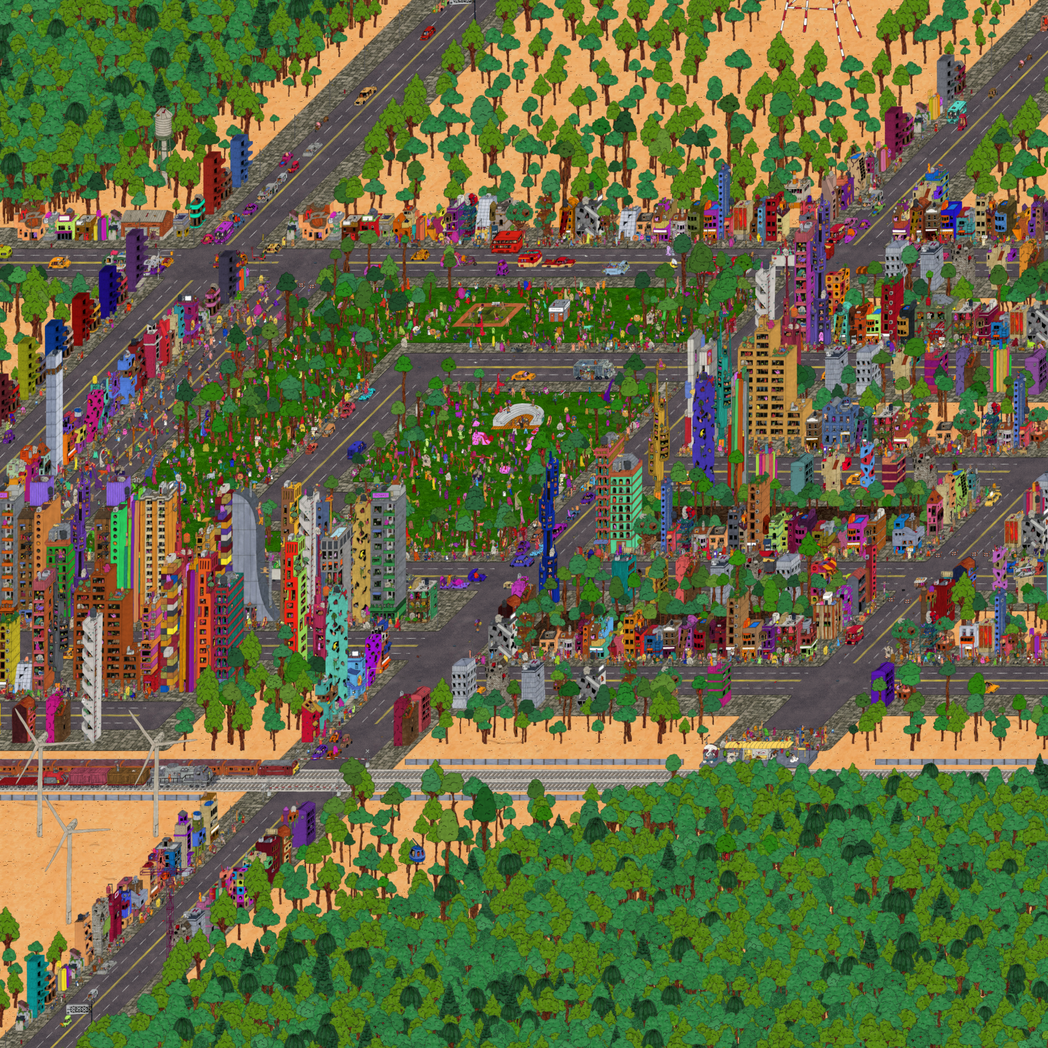 GuilVille: City Skyscrapers #50 static NFT preview