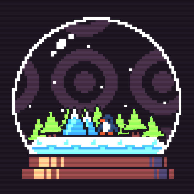 Snow Globe #43 static NFT preview