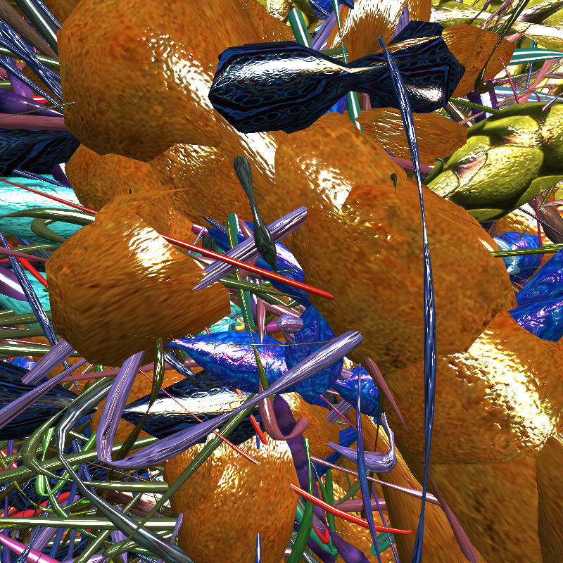 Prismatic Thickets #867 static NFT preview
