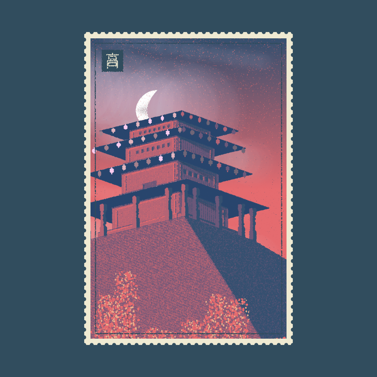 ABANDONED TEMPLE 廃寺 #21 static token preview