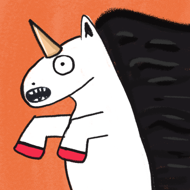 Peculiar unicornos #225 static token preview