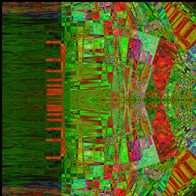 The Glitch Tapestry Printer #55 static token preview