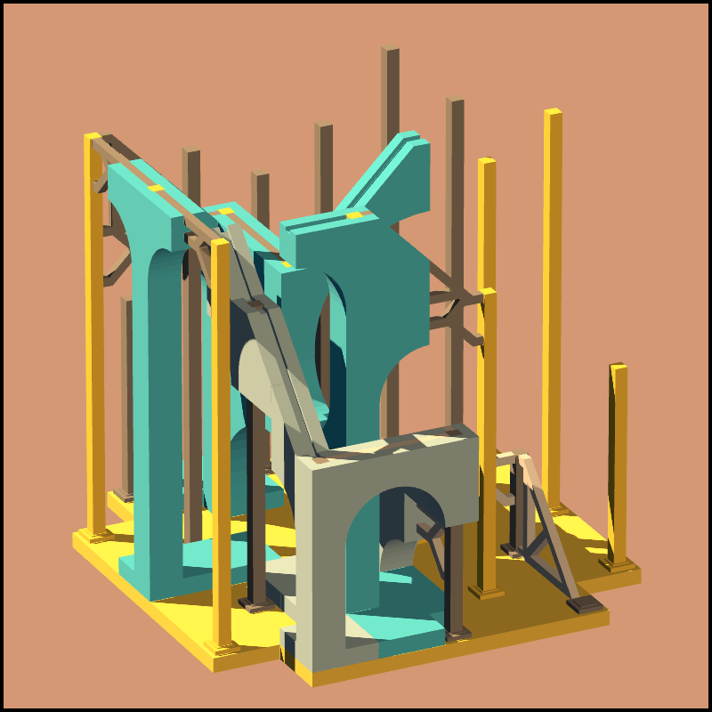 DEAMBULATOIRE VIII #35 static NFT preview