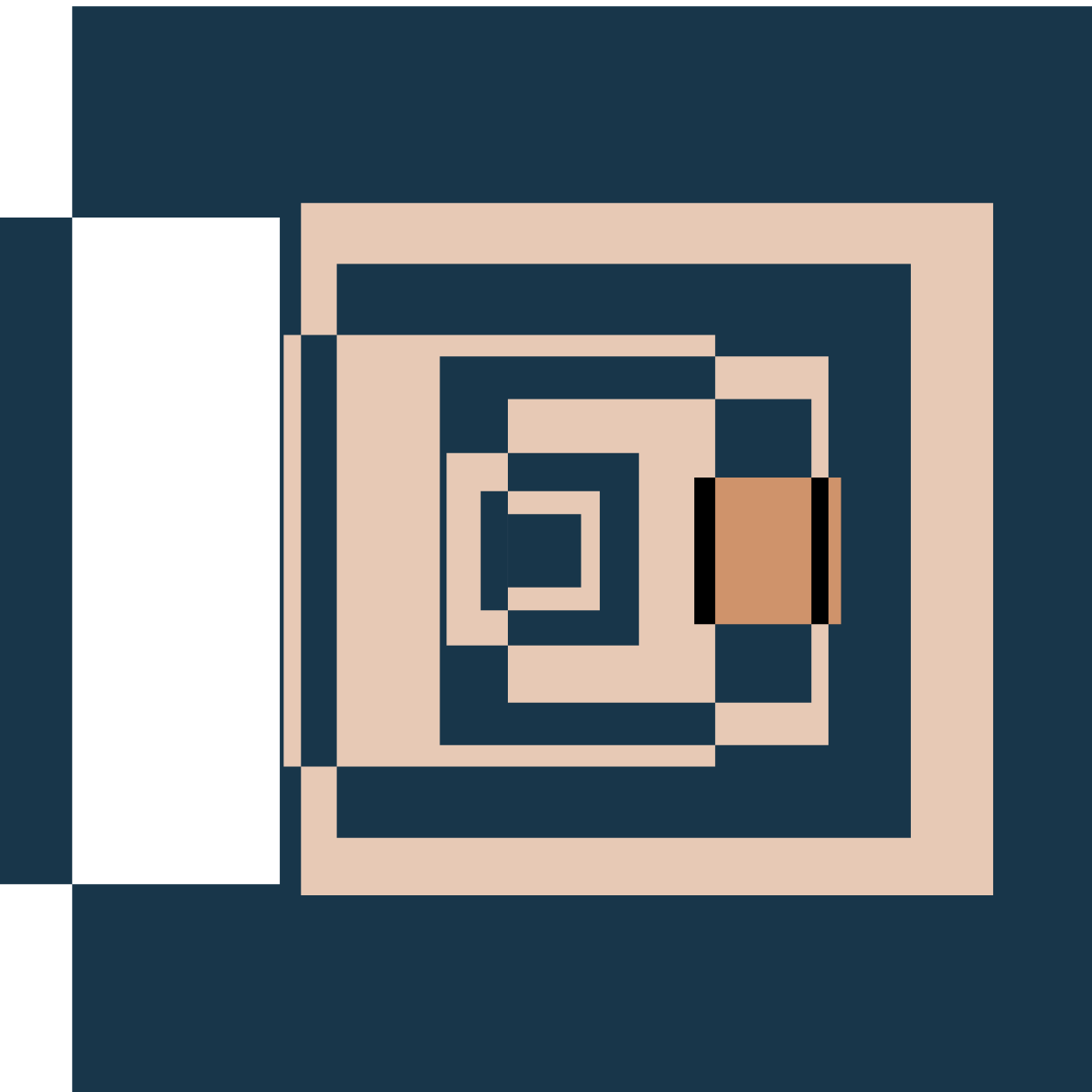 Rectangular Symphony #158 static NFT preview