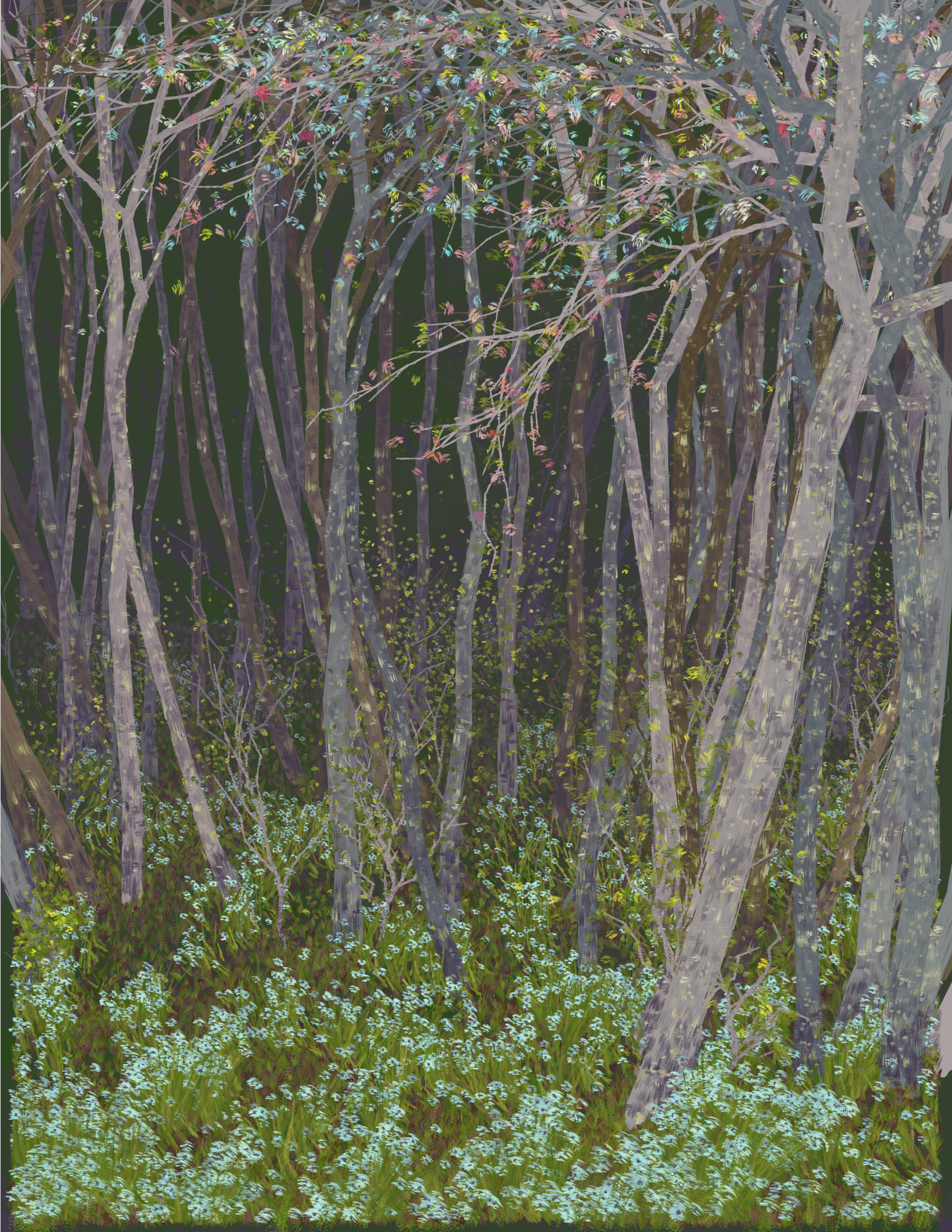Deep Forest #345 static token preview