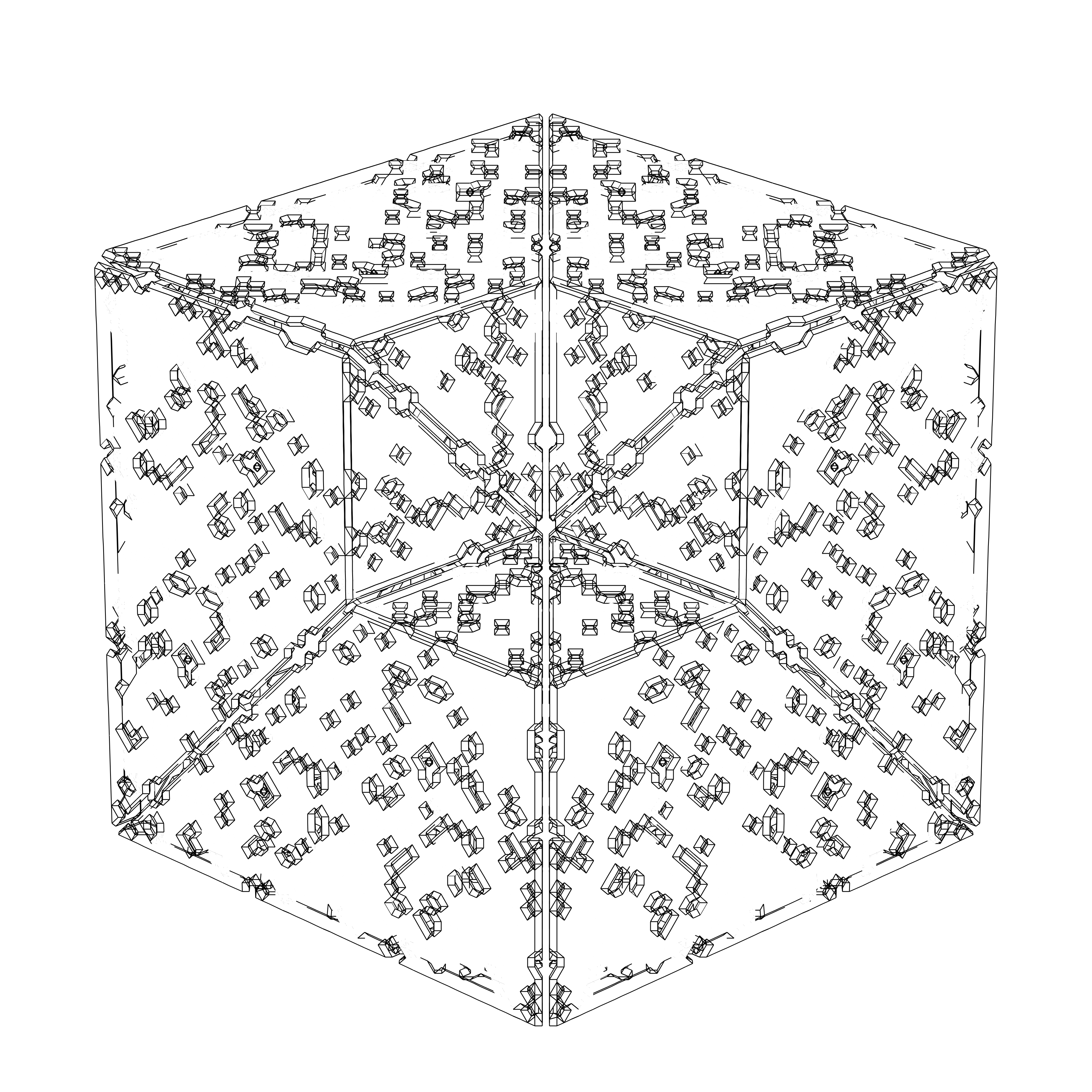 LL21 Alien Art Cube #885 static token preview