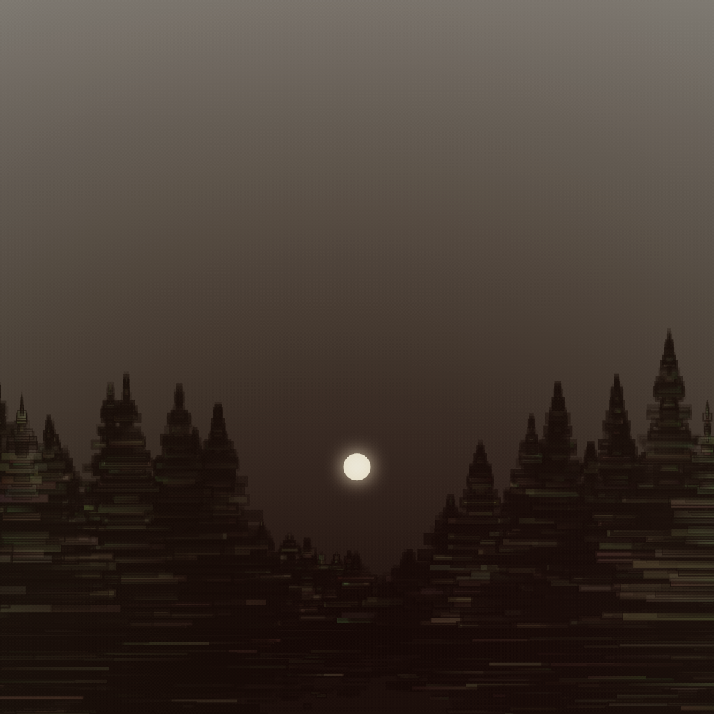 trees.on.lake #153 static NFT preview