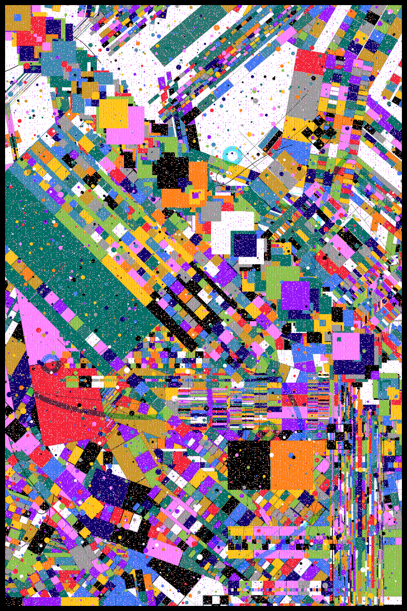 the Glory of Colours #58 static NFT preview
