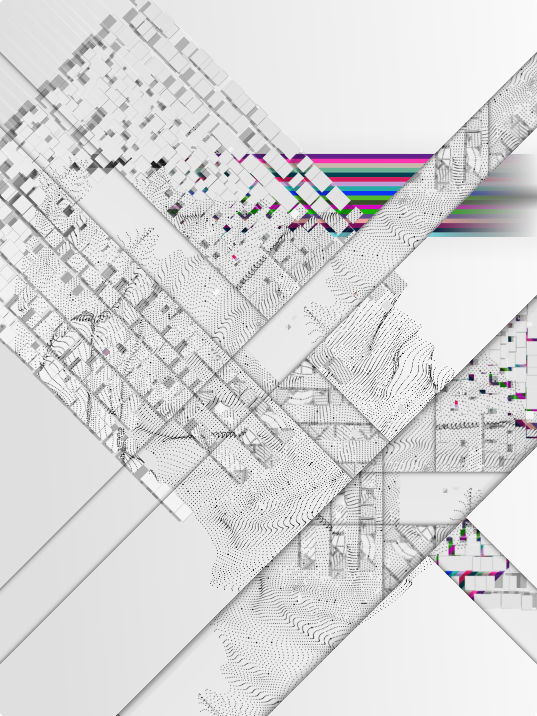 Fronteras en abstracto #64 static token preview