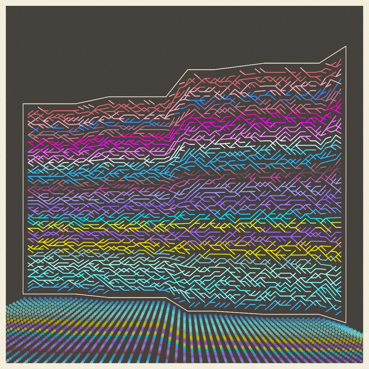 Tumble Down Light Factory #256 static NFT preview