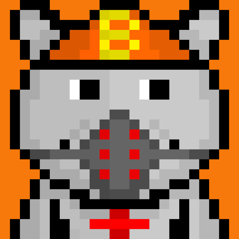 Morixels Cats #259 static NFT preview