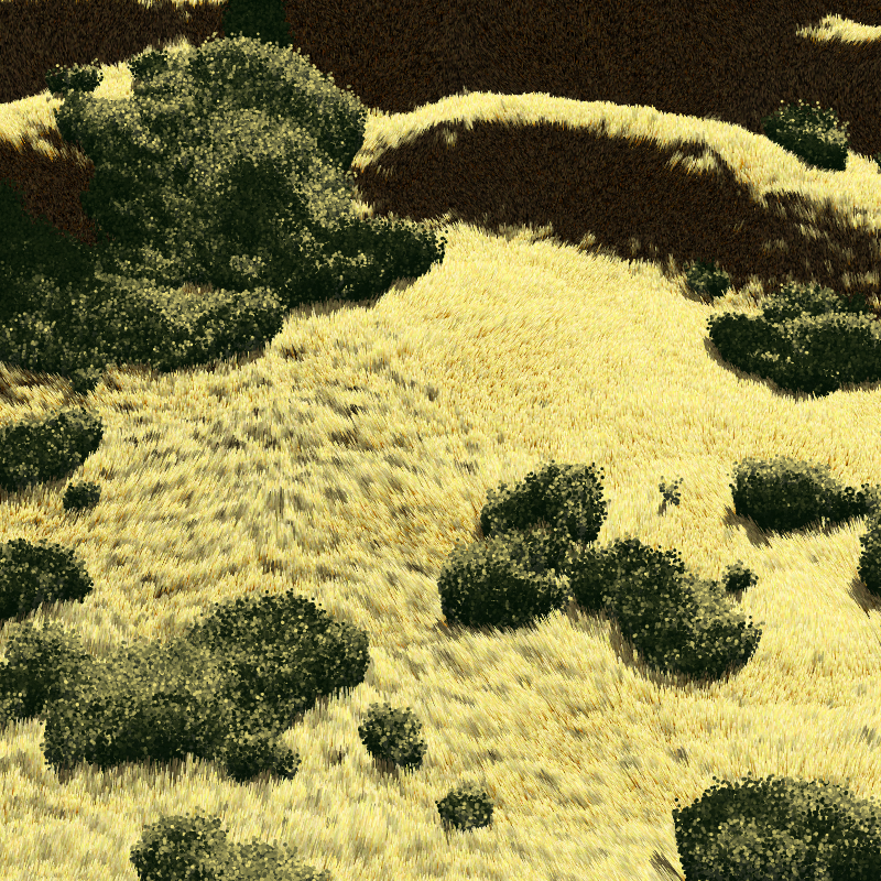 California Hills in Late Sun #165 static NFT preview