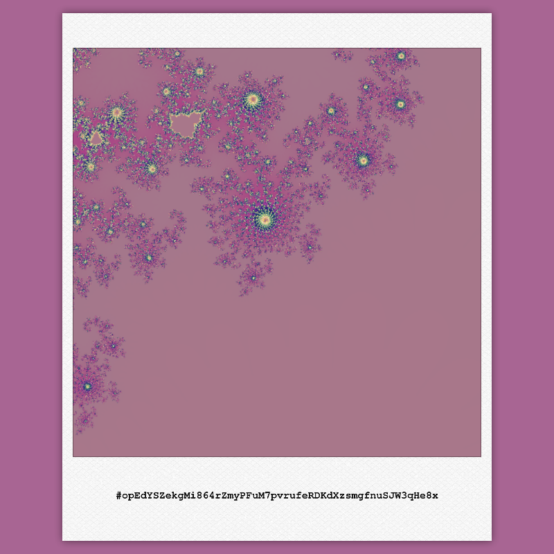 Mandelroid #869 static NFT preview