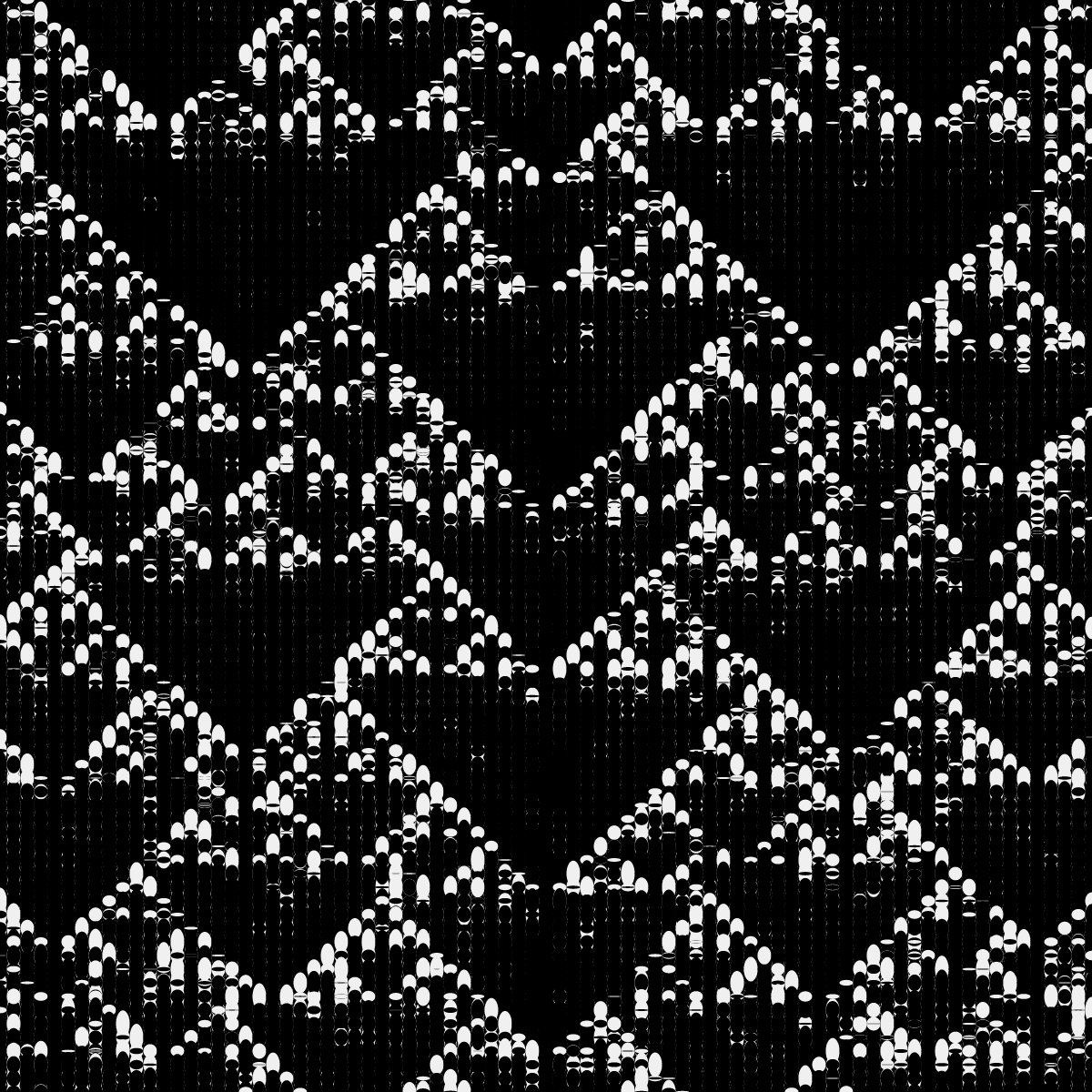ElementaryCellularAutomatonMadeOfEllipses #98 static NFT preview