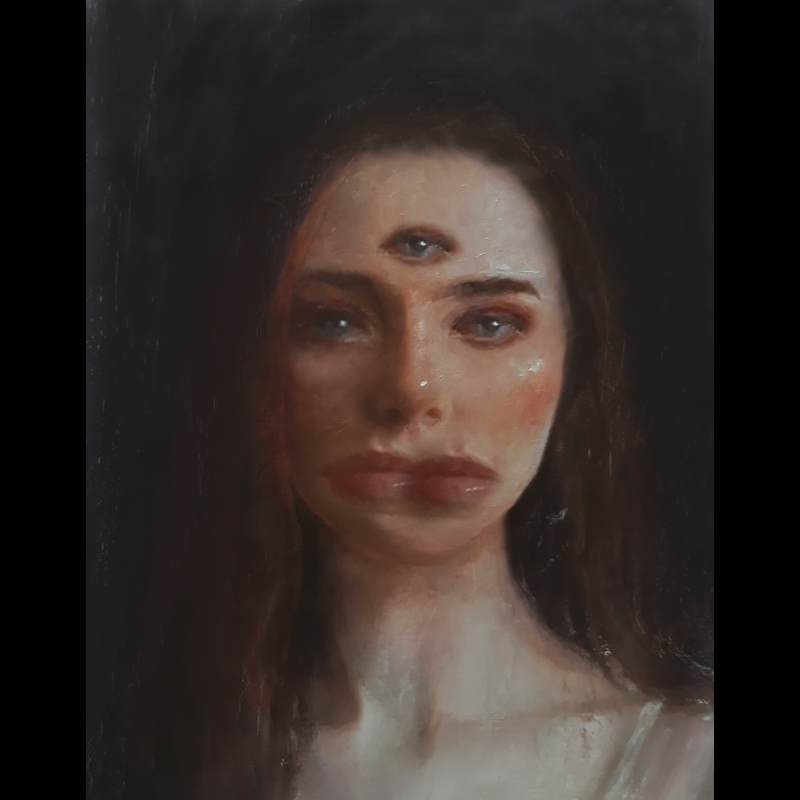 Random portrait #11 static NFT preview