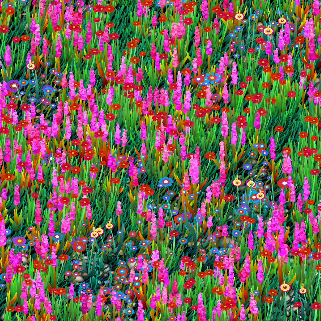 Noisy Gardens #93 static NFT preview