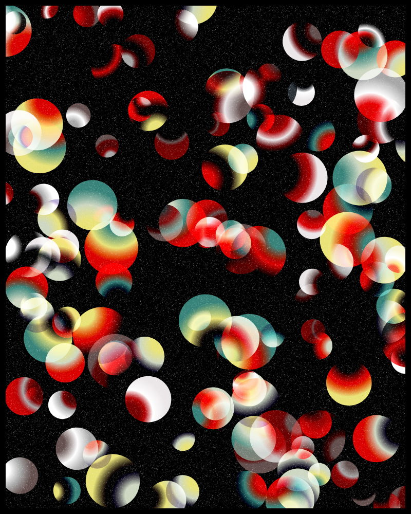 Space Bubbles (re) #106 static NFT preview