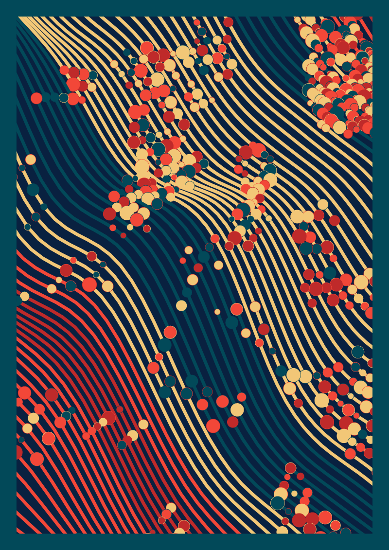 Ripples #42 static NFT preview