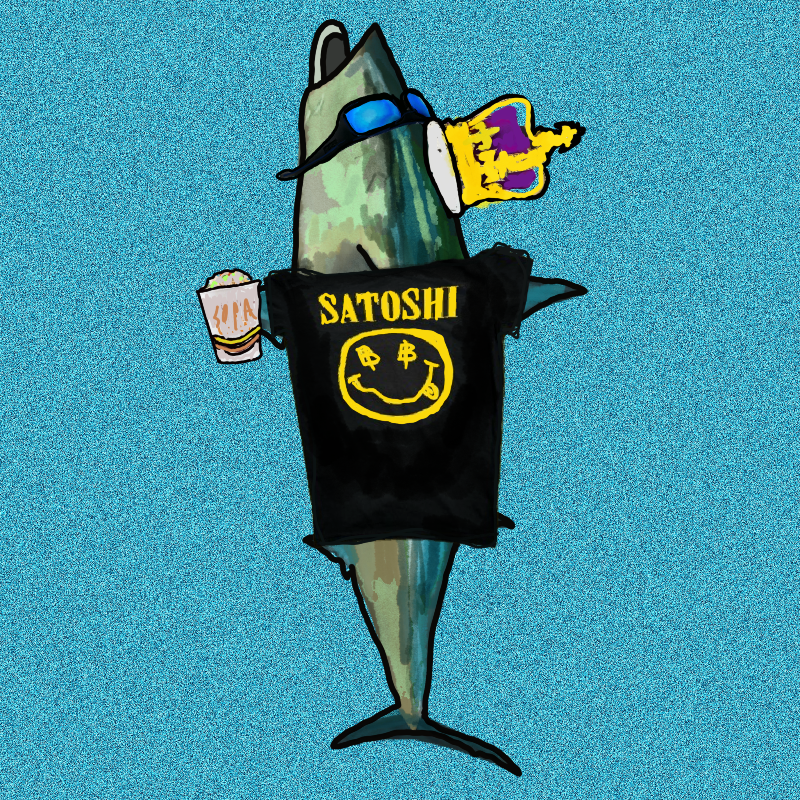 The Apathetic Crypto Fish Society #14 static token preview