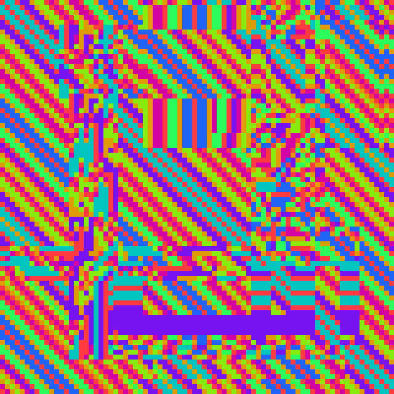 Mosaic #852 static NFT preview