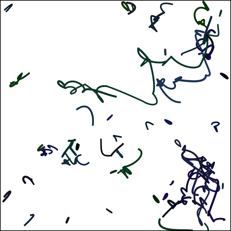Circle Chasers; 2002/2020; Params #84 static NFT preview