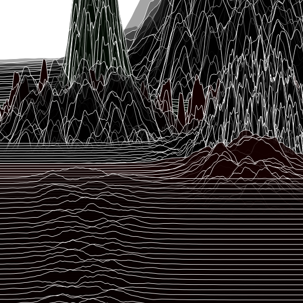ALFA MOUNTAINS- looking beyond the horizon #2 static NFT preview