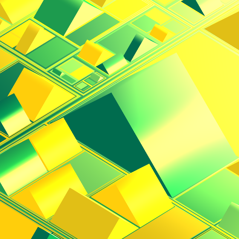 Geometric city #82 static NFT preview