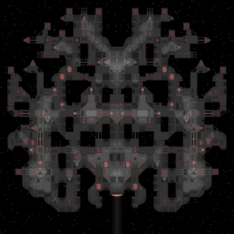 Ship of the Triangulum #116 static NFT preview