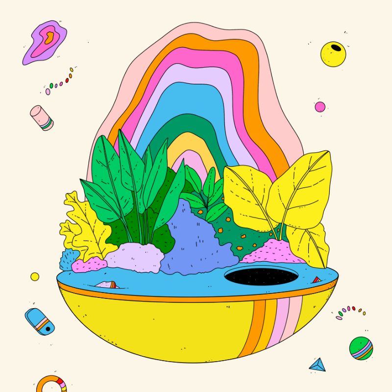 🌈🌴🪐 #166 static token preview