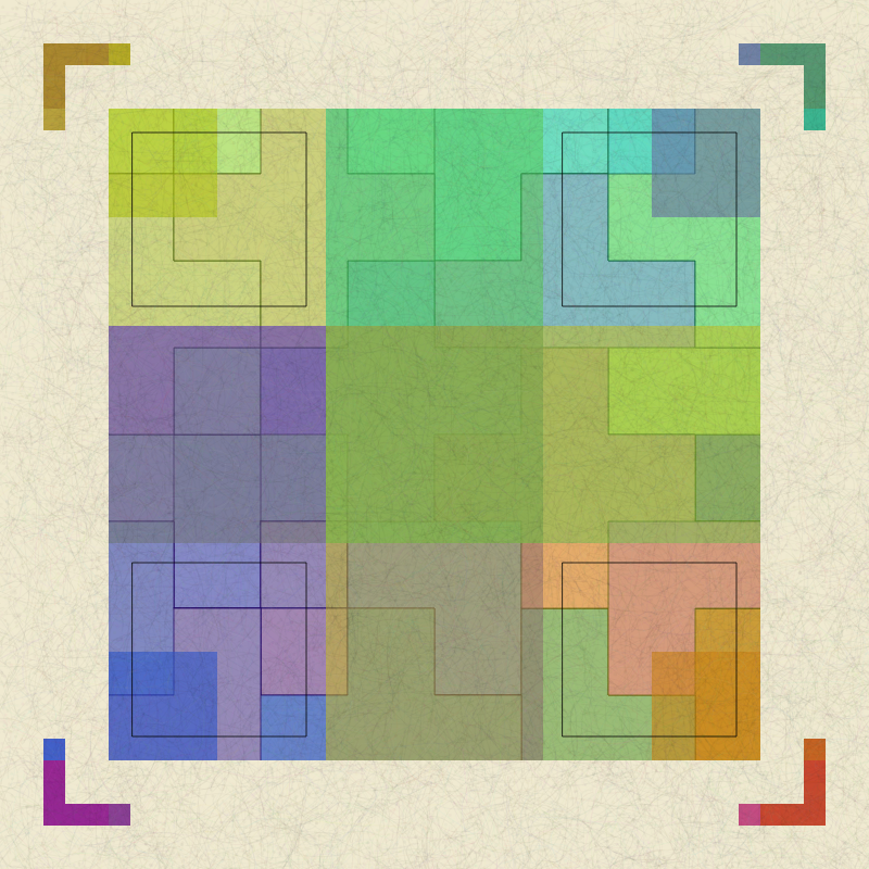 Polychromatic #94 static NFT preview