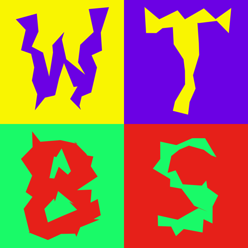 Waiting To Be Signed Logo with Wobbles #32 static token preview
