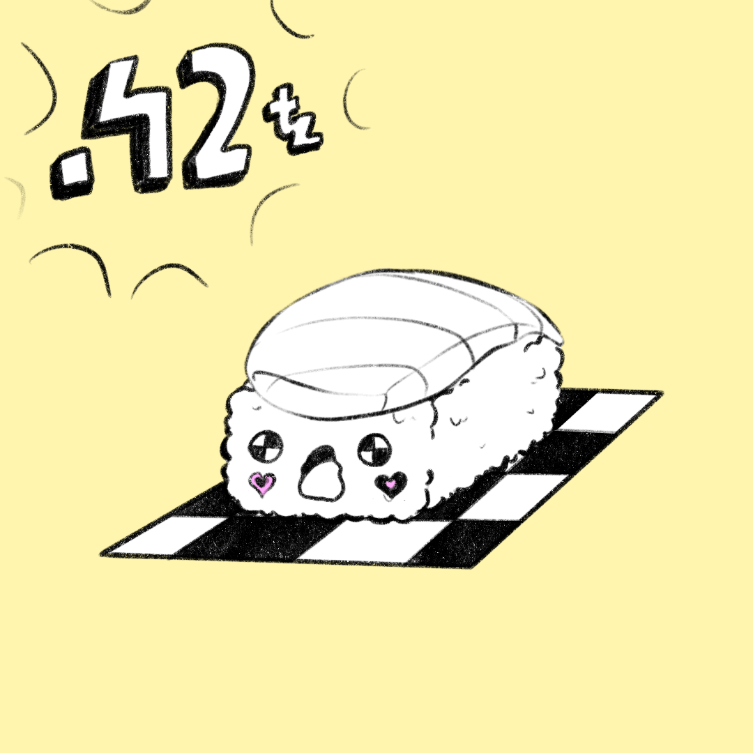 sketchy sushi #96 static token preview