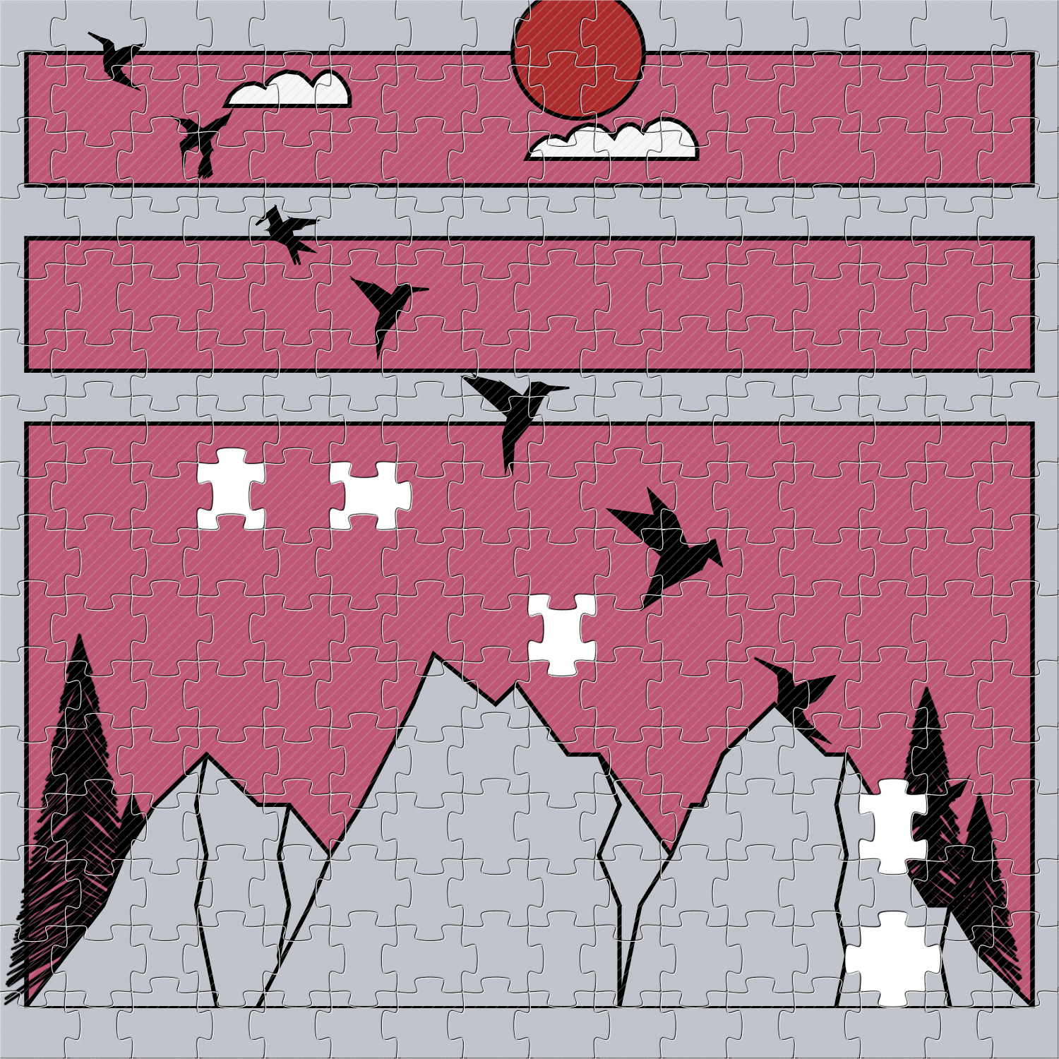Puzzles & Birds #29 static token preview
