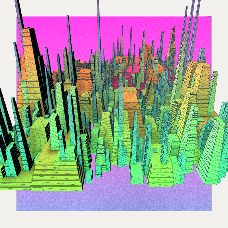 Paradise City #8 static NFT preview