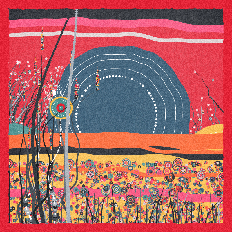 Hippy Flowers #127 static token preview