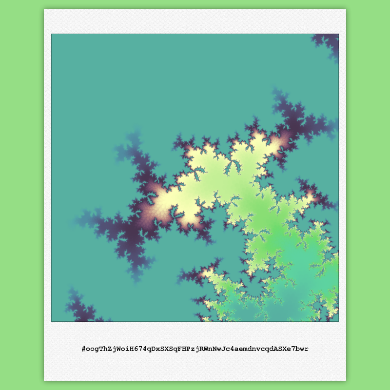 Mandelroid #136 static NFT preview