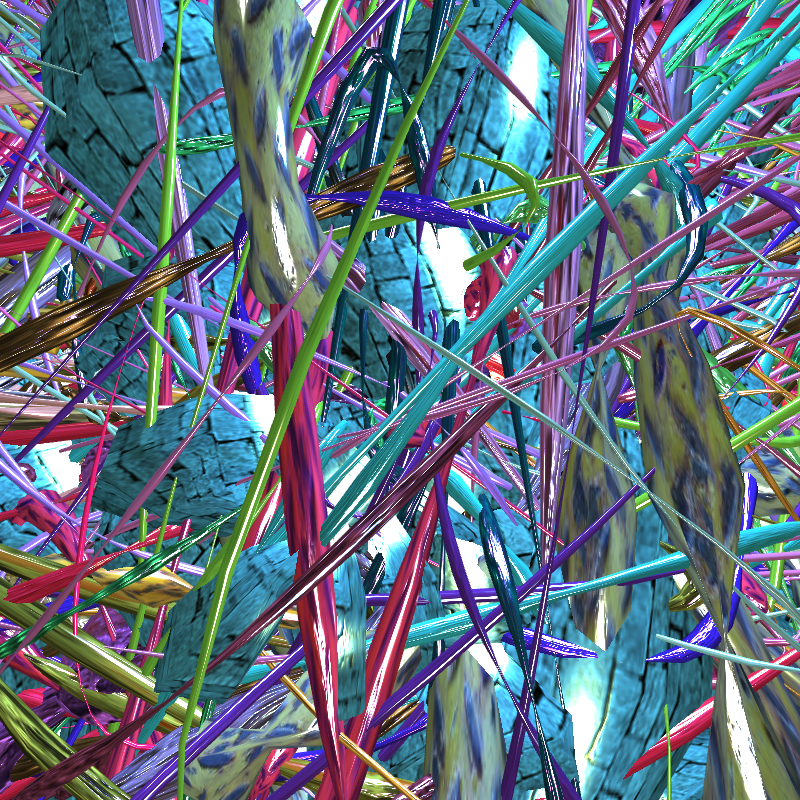Prismatic Thickets #531 static token preview