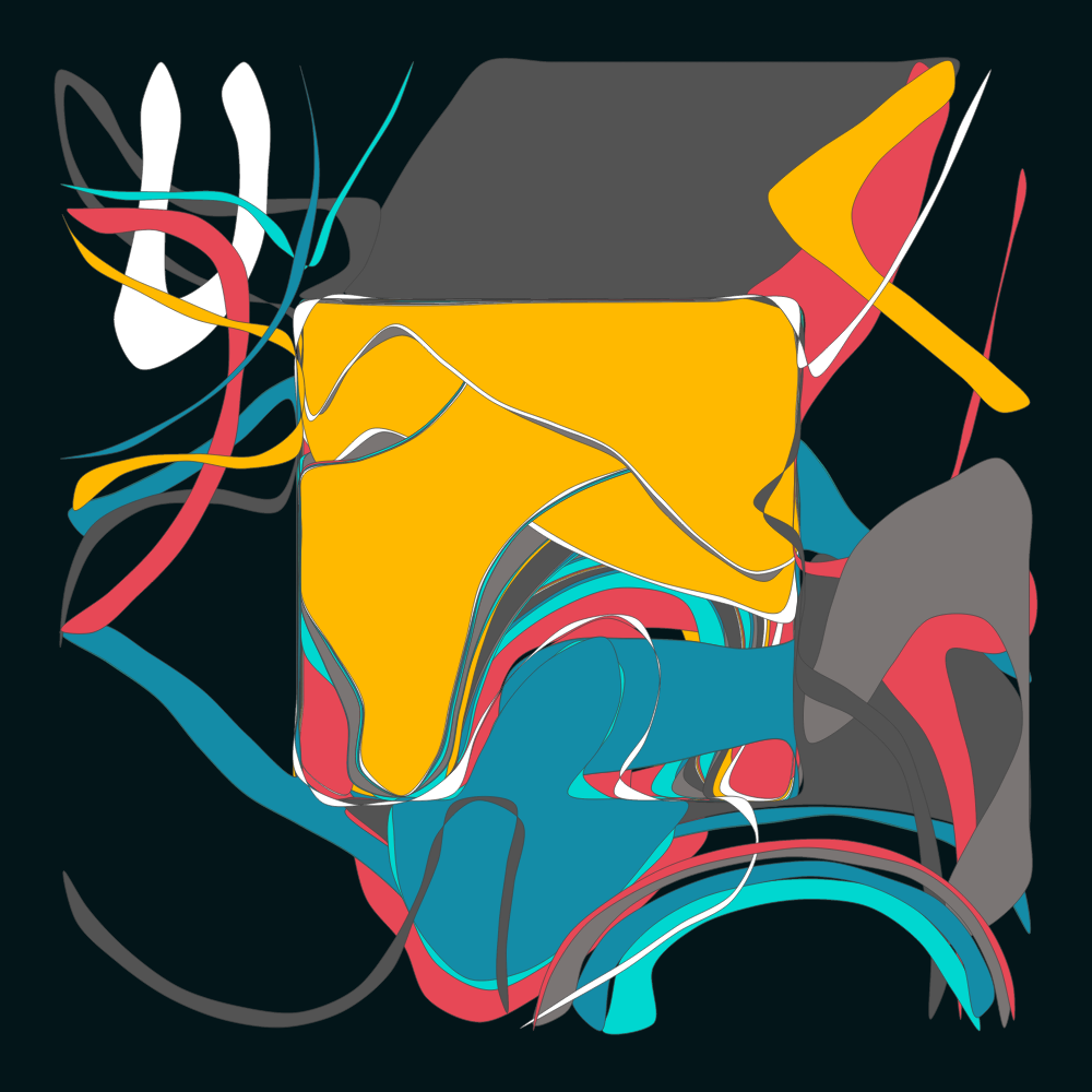 Geometric colorful shapes 3 #33 static NFT preview