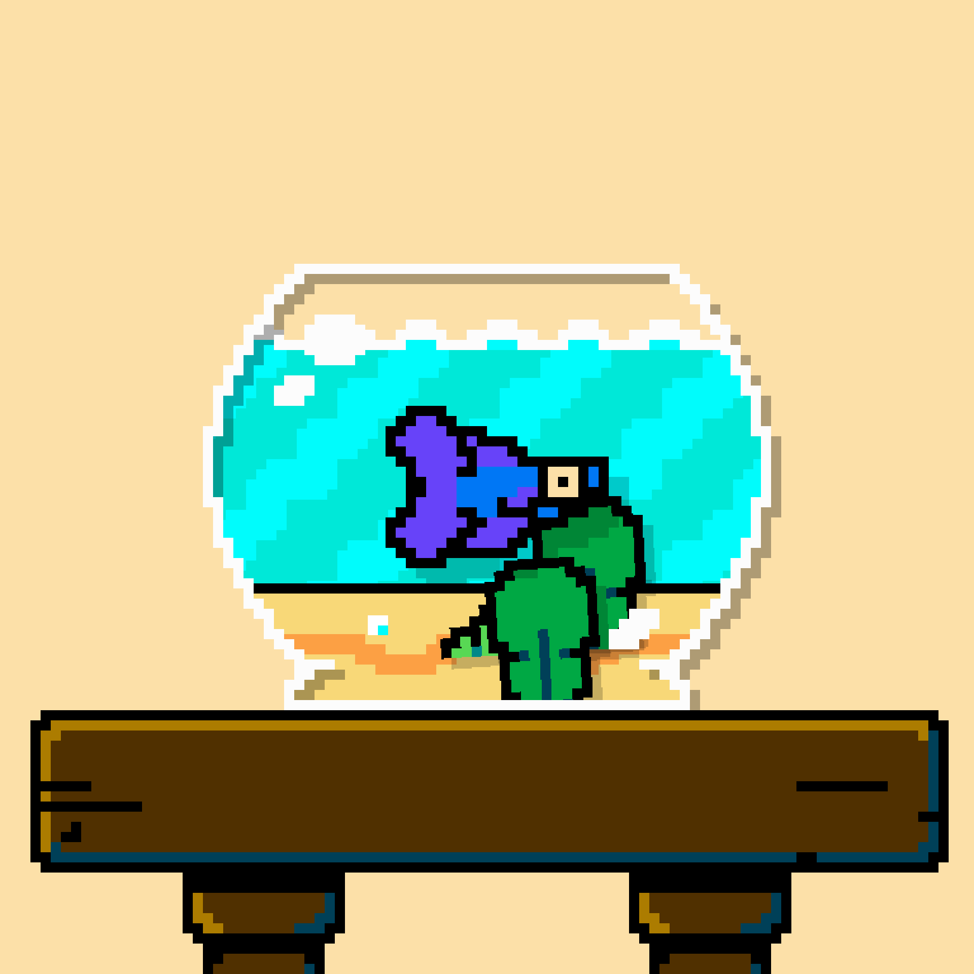 betta fish #741 static NFT preview