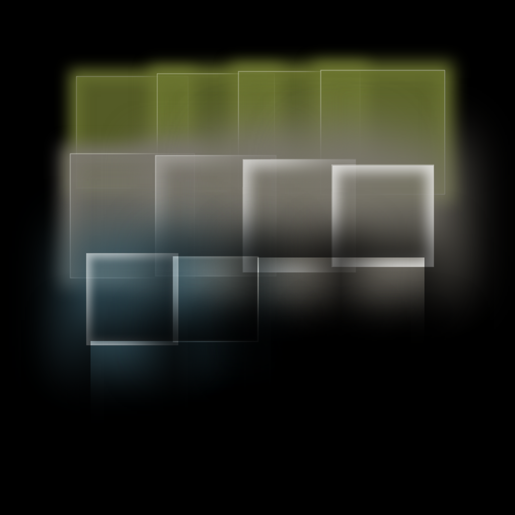 4 bits in 4 rows in 4 colors #4 static token preview