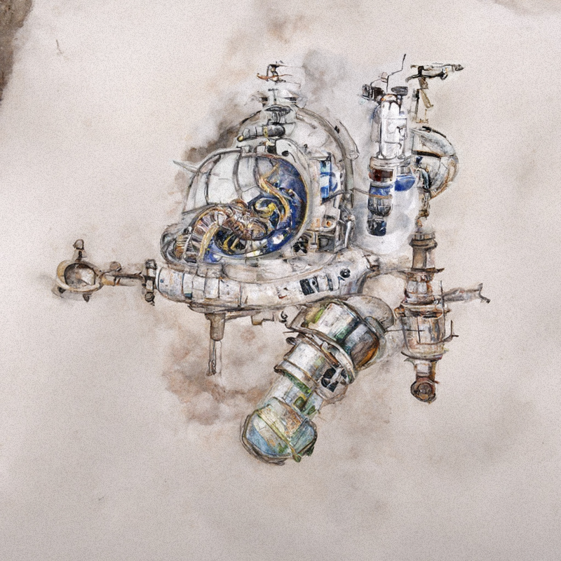 Utopian Space Castles #80 static token preview