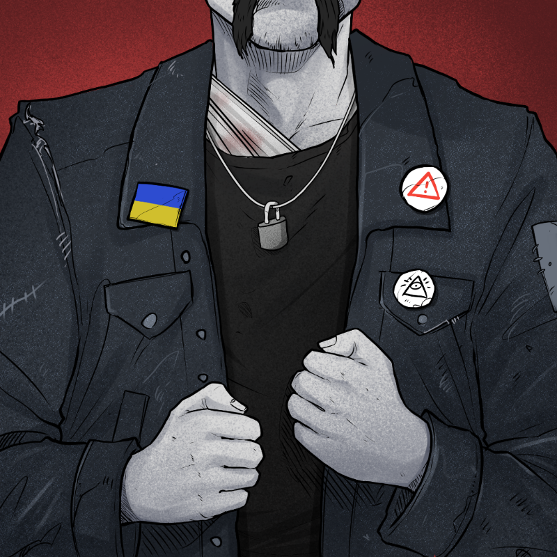 PUNX NOT DEAD #357 static token preview