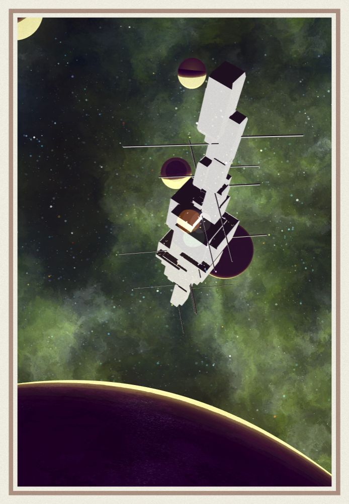 Visa to the stars #23 static NFT preview