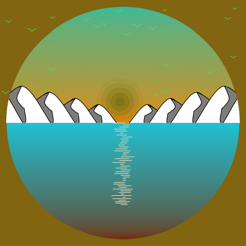 Sunset View #28 static token preview