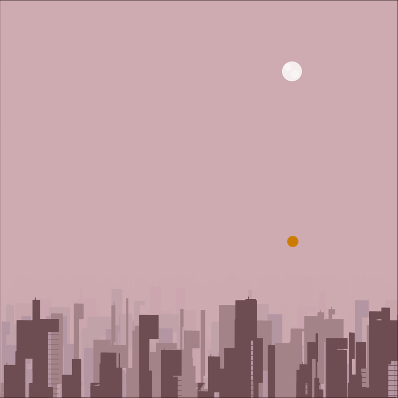 City Skyline #97 static NFT preview